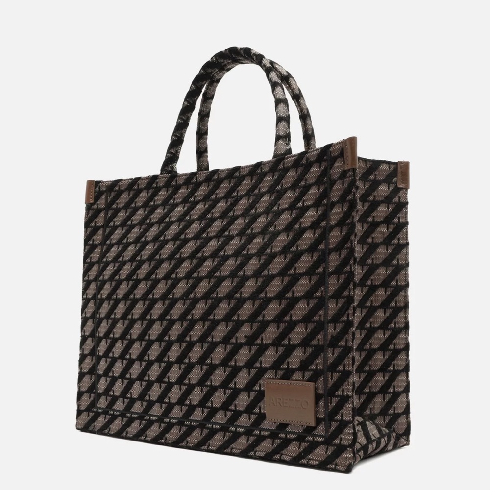 Arezzo Jacquard Tote Bag